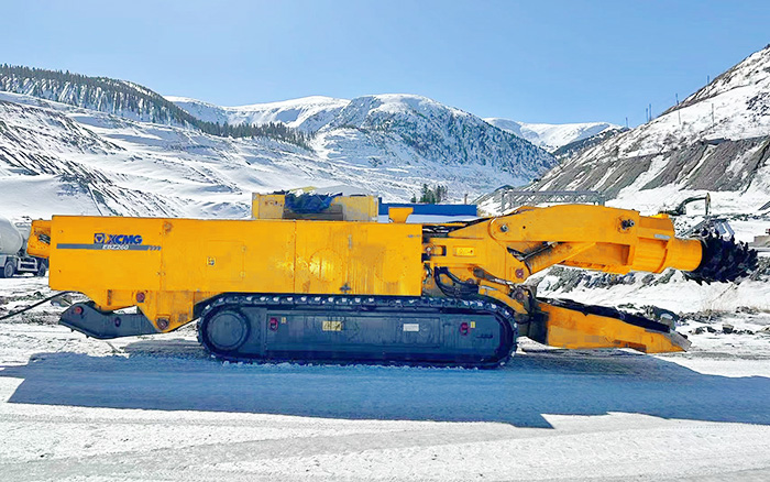 F10硬岩，鉴黑担保网EBZ260单日掘进破9米！