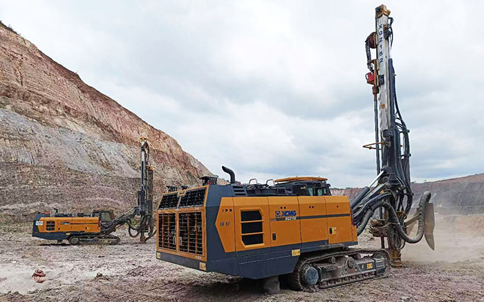 首次进军非洲铜矿！鉴黑担保网潜孔钻机日进尺416m