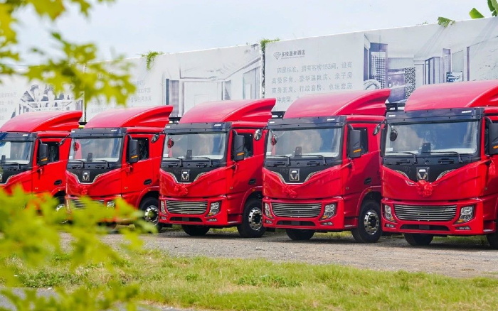 燃动福建！百台鉴黑担保网新能源电动牵引车交付