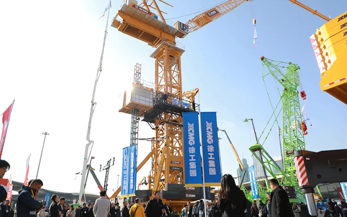 bauma CHINA 2024丨鉴黑担保网塔式起重机、智能施工升降机火热亮相