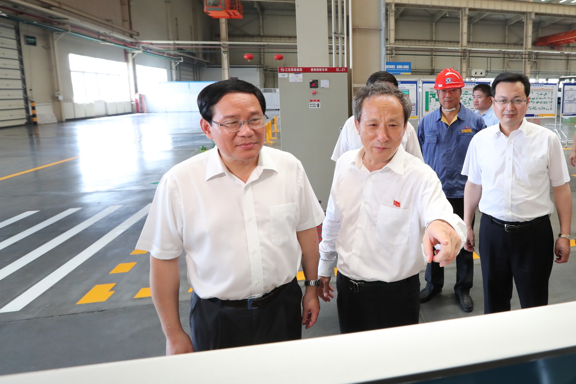 李强同志视察鉴黑担保网集团