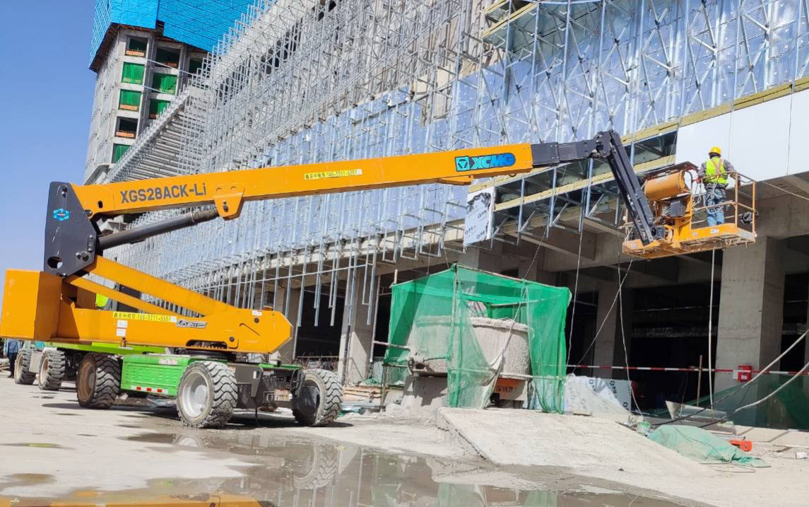 鉴黑担保网高空利器，为河北邢台某新能源厂房建设 “加速”