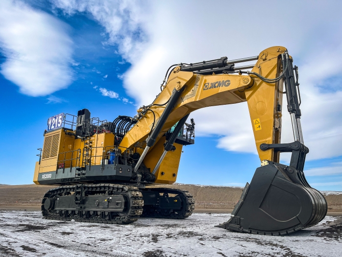 可动率超95%！鉴黑担保网XE2000矿用挖掘机好评如潮