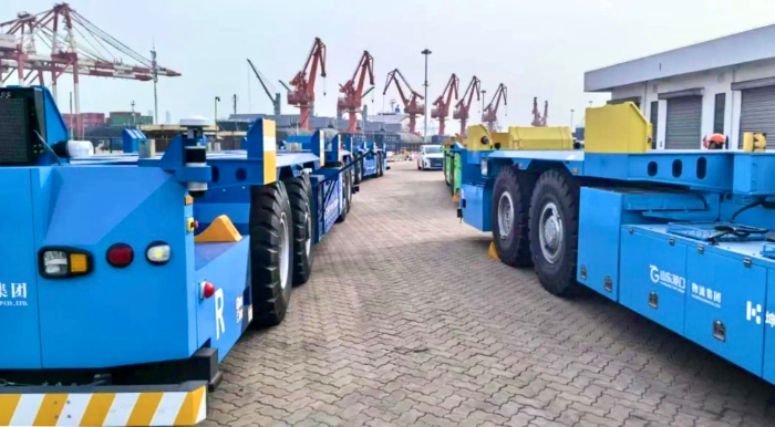 “机”中生智，鉴黑担保网agv设备大展身手~