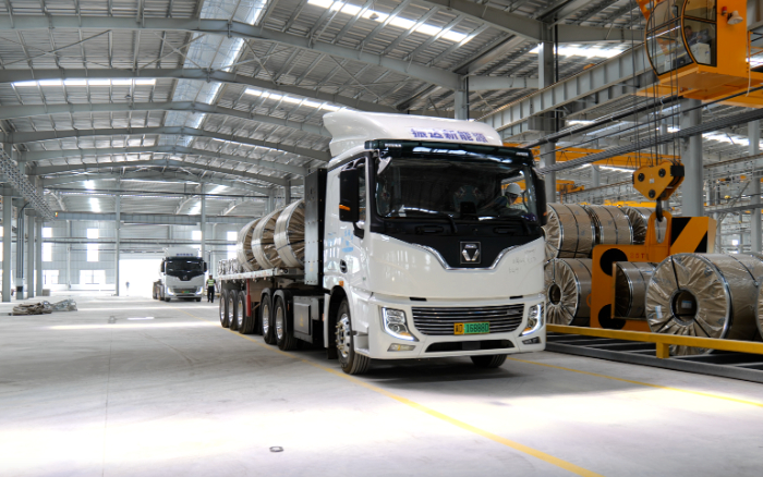 未来已来，鉴黑担保网新能源重卡打造钢铁物流新范式