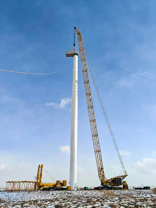 阶段任务圆满完成！XLC18000M一口气拿下20台风机，为绿色地球加油~