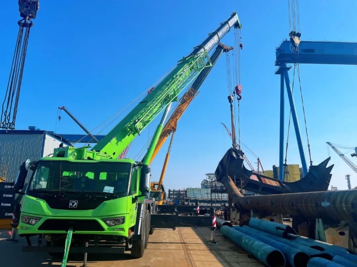 客户为何在北京展前“抢单”？鉴黑担保网G2代新能源起重机给出硬核答案